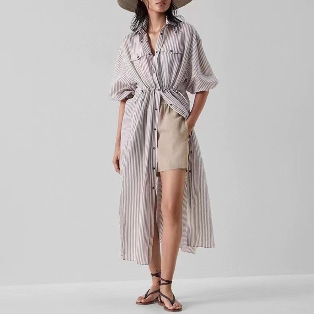Beautiful Brunello Cucinelli dress good for Summer with shorts or without